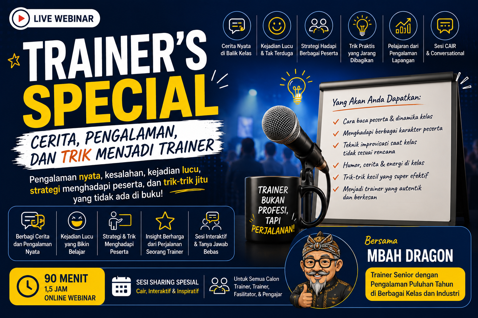 Banner Trainer'S Special: Cerita, Pengalaman, Dan Trik Menjadi Trainer