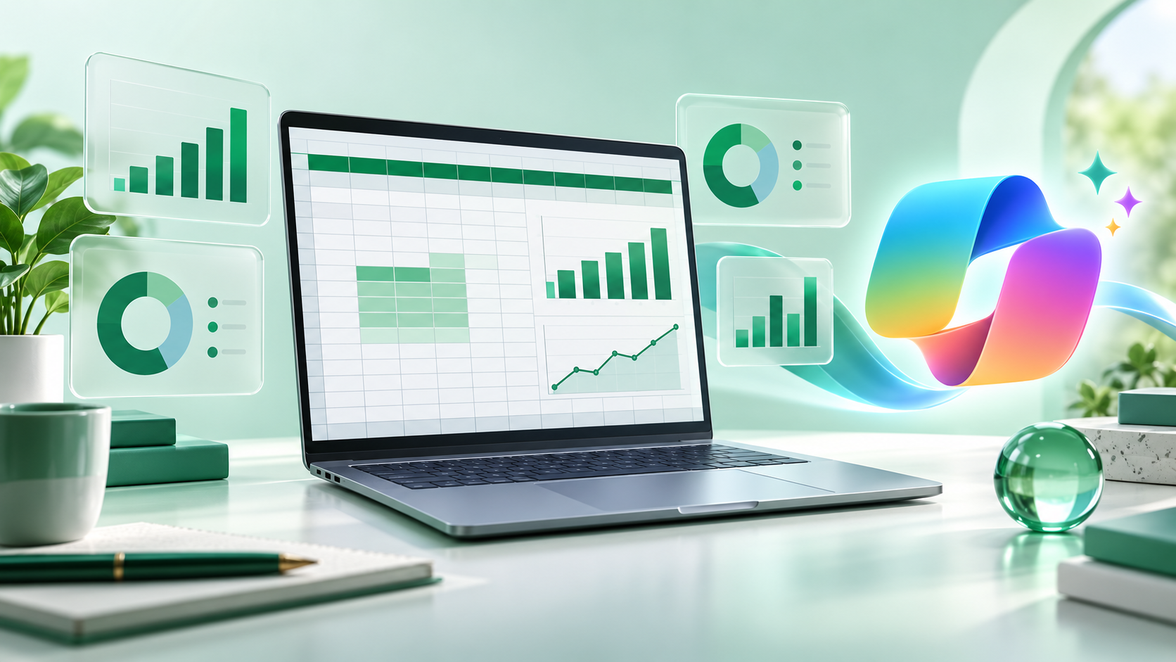 Banner Basic Data Analysis With Excel & Copilot